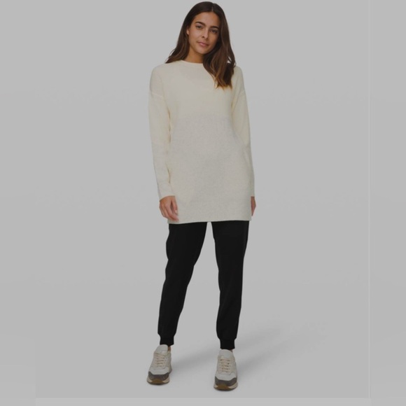 Lululemon Restful Intention Sweater in Angel Wing / Heathered Light Ivory - Picture 6 of 14